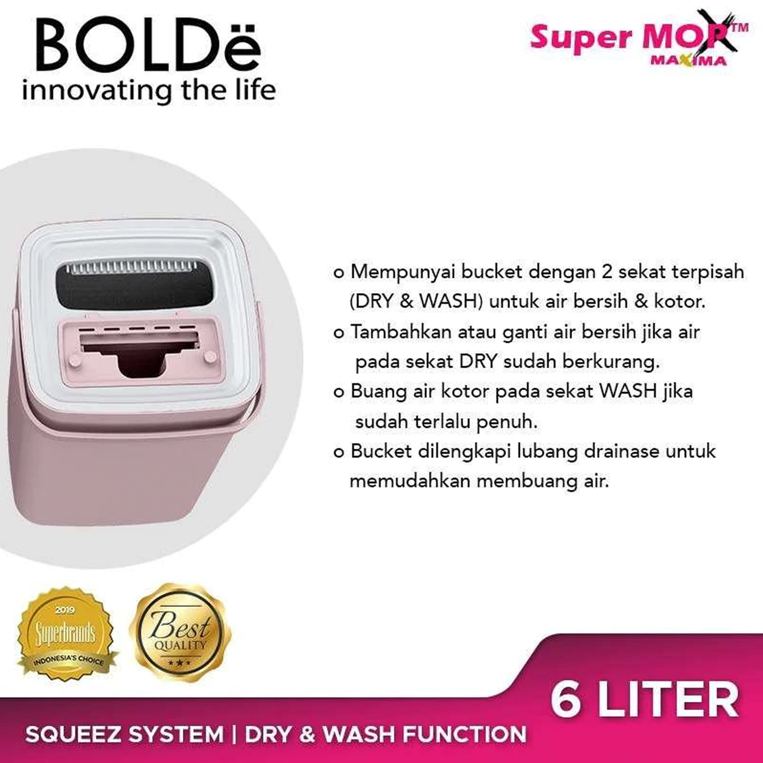 Bolde Super MOP X MAXIMA - Beige
